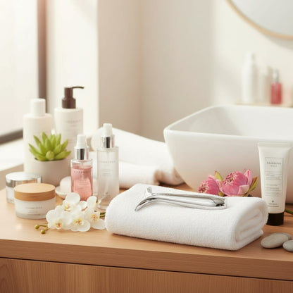 Mica neck and décolleté massager 